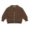 GOLD Cardigan camp taupe uni brown