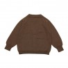 GOLD Cardigan camp taupe uni brown