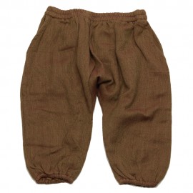 GOLD Trousers knickerbockers unisex brown