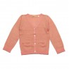 GOLD Cardigan cleo coral pink