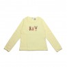 PETIT BATEAU T-shirt long sleeves coquil off white