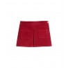 PETIT BATEAU Skirt corduroy red