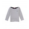 PETIT BATEAU Pullover marinière blue white