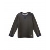 PETIT BATEAU Tshirt long sleeves reversible grey