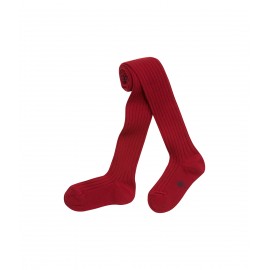 PETIT BATEAU Tights jersey girl bordeaux red