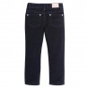 PETIT BATEAU Trousers velours straight fit boy dark blue