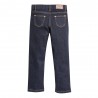 PETIT BATEAU Jeans denim 5 poches fille bleu foncé