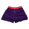 Mc ALSON Boxer short boy blue with red skier