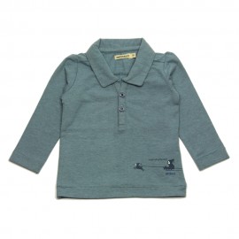 - IMPS & ELFS - Polo grey blue