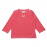 Ducky Beau t-shirt long-sleeved girl coral pink