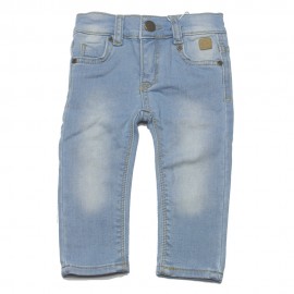 DUCKY BEAU Jeans fille denim bleu clair