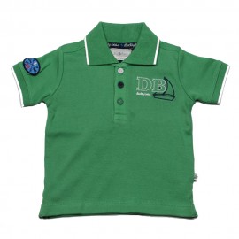 Ducky Beau polo short - sleeved boy green