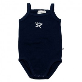 DUCKY BEAU Bodysuit with straps girl dark blue