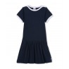 PETIT BATEAU Dress girl dark blue