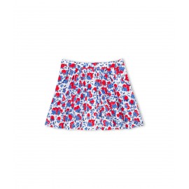 PETIT BATEAU skirt girl multicolor print