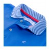 PETIT BATEAU polo shirt boy cobalt blue