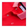 PETIT BATEAU polo shirt boy signal red