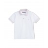 PETIT BATEAU polo shirt boy white 