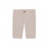 PETIT BATEAU Bermuda short boy striped beige