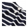 PETIT BATEAU Dress girl dark blue marinière