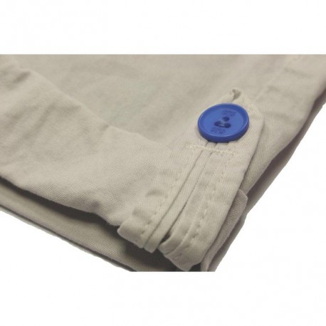 CKS Shorts six pockets for boys for summer in soft cotton light grey