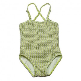 KIDSCASE Swimsuit girl lime green