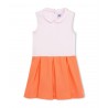 PETIT BATEAU Dress girl light pink orange