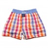 Mc Alson Boxer short boy orange, pink, white cubes