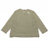 IMPS&ELFS T-shirt long-sleeved organic cotton girl mottled light grey