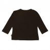 IMPS&ELFS T-shirt long-sleeved organic cotton boy & girl chocolate brown