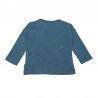 IMPS&ELFS T-shirt à manches longues coton bio garçon & fille gris bleu