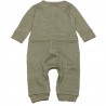 IMPS&ELFS Jumpsuit long-sleeved organic cotton boy & girl mottled grey