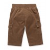 PETIT BATEAU Trousers gabardine cotton with lining boy taupe brown