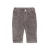 PETIT BATEAU Trousers corduroys slim fit boy & girl anthracite grey