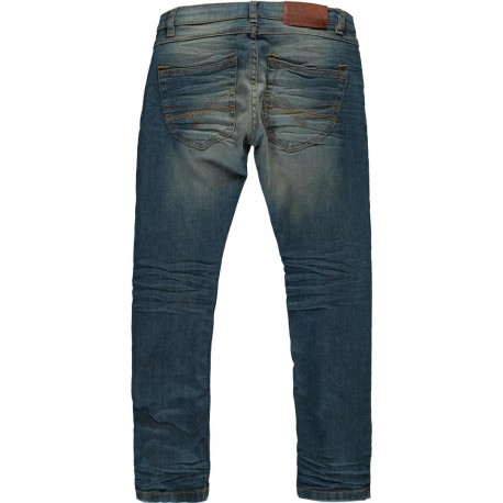 CKS 5-pockets jeans slim fit for boys in trendy washed denim blue look