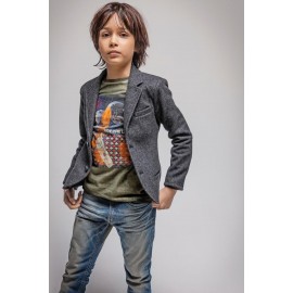 CKS T-shirt long-sleeved boy khaki green