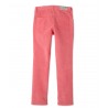 PETIT BATEAU Pantalon en velours stretch fille rose corail